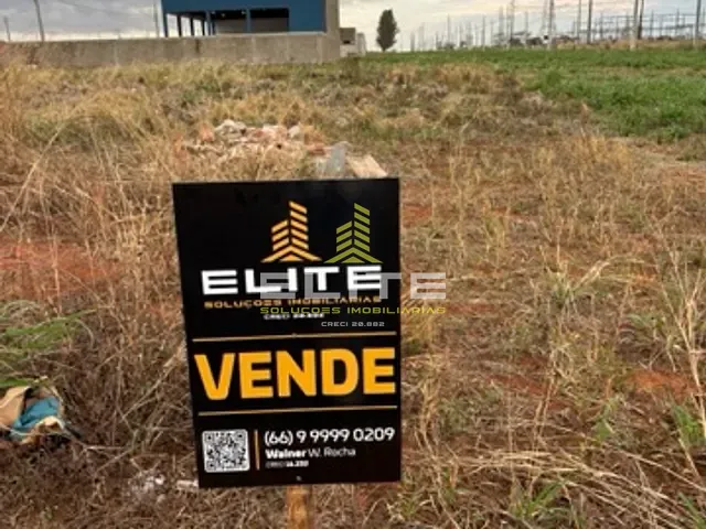 Terreno com 300m², à venda, no bairro Parque dos Poderes em Sorriso