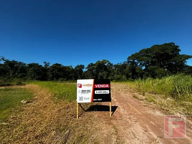 Terreno com 2457m², à venda, no bairro Figueira do Pontal em Itapoá