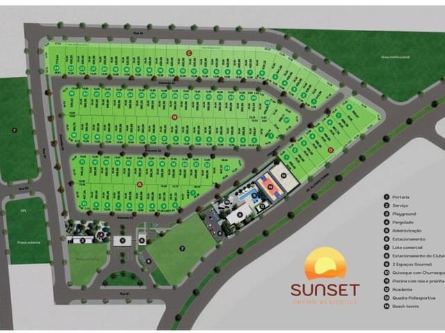 Terreno com 360m², à venda, no bairro Sunset Dream Residence em Londrina