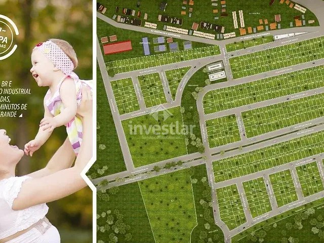 Terreno com 130m², à venda, no bairro Queimadas em Queimadas