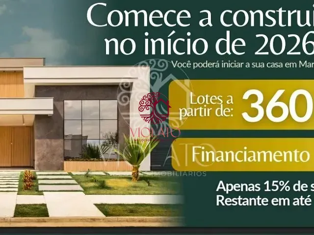 Terreno com 360m², à venda, no bairro Centro em Lagoa Santa