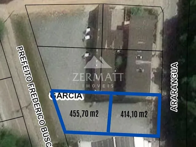 Terreno com 870m², à venda, no bairro Garcia em Blumenau