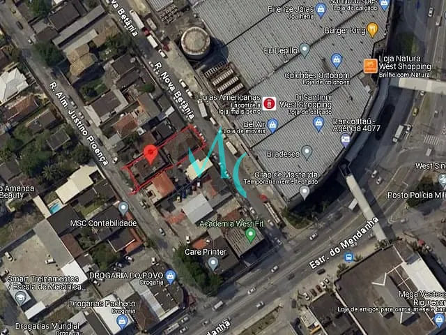 Terreno com 420m², à venda, no bairro Campo Grande em Rio de Janeiro