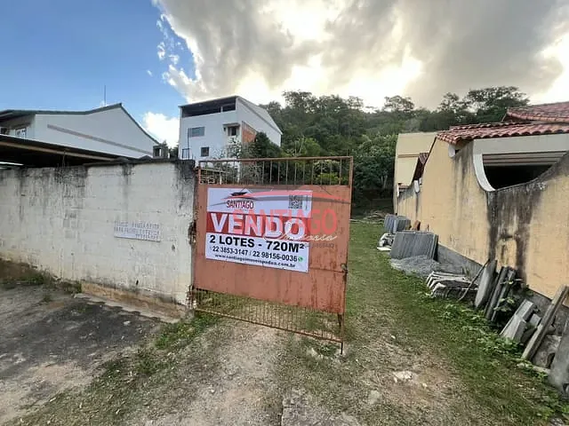 Terreno com 720m², à venda, no bairro Monte Libano em Santo Antônio de Pádua