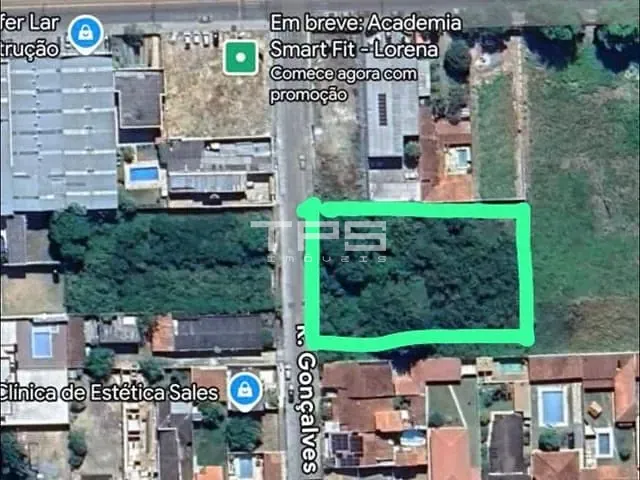 Terreno com 2700m², à venda, no bairro Cruz em Lorena
