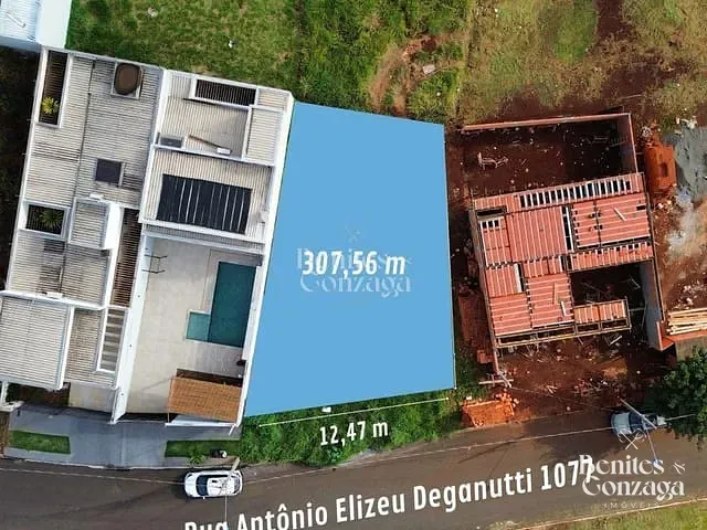 Terreno com 308m², à venda, no bairro Bom Jardim em Maringá