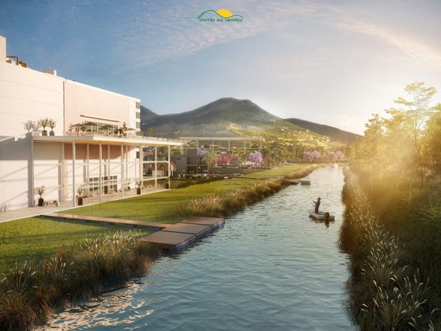 Foto do Terreno - Lotes planos, a partir de 180m² a 1.775m², Deltaville Marine – Viva onde a água encontra seus sonhos, Biguaçu, Santa Catarina | Costão Sul Imóveis