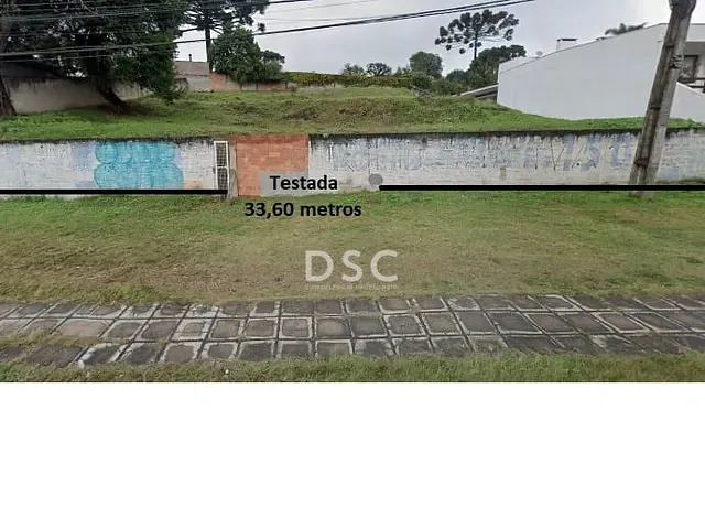 Terreno com 1543m², à venda, no bairro São Lourenço em Curitiba