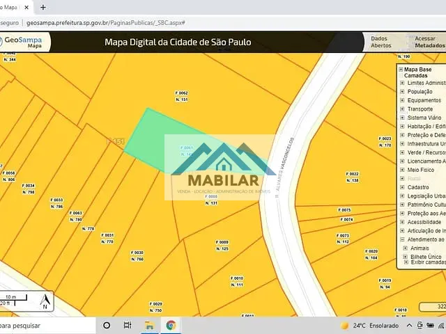 Terreno com 468m², à venda, no bairro Vila Pirituba em São Paulo