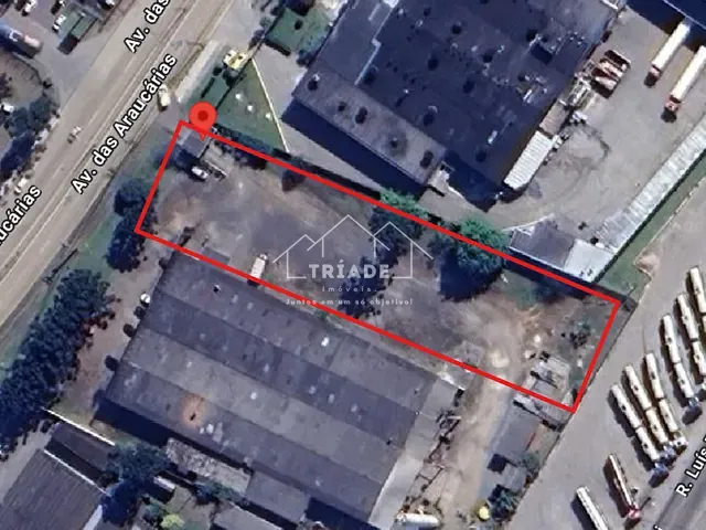 Terreno com 3202m², para alugar, no bairro Chapada em Araucária