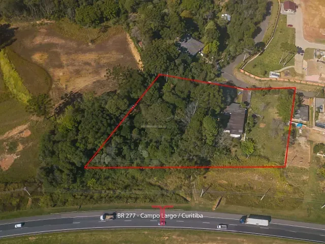 Terreno com 7085m², à venda, no bairro Rondinha em Campo Largo