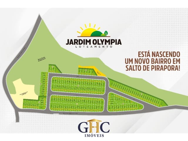 Terreno com 175m², à venda, no bairro JARDIM OLYMPIA em SALTO DE PIRAPORA