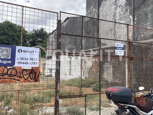 Terreno com 390m², para alugar, no bairro Parangaba em Fortaleza