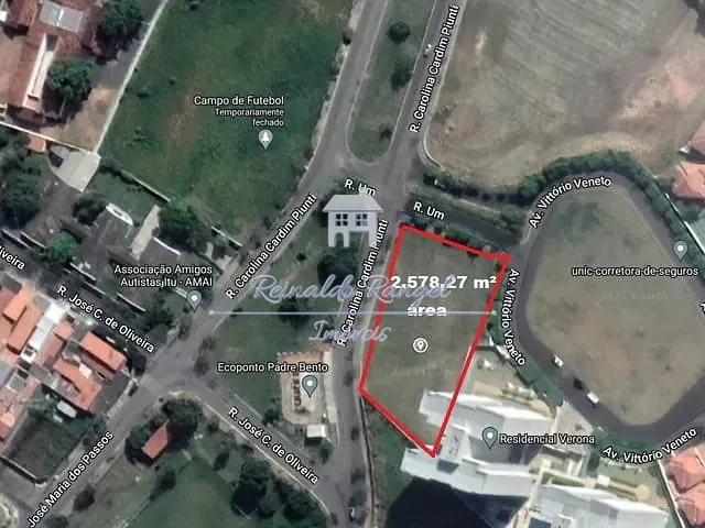 Terreno com 2578m², à venda, no bairro Vila Padre Bento em Itu
