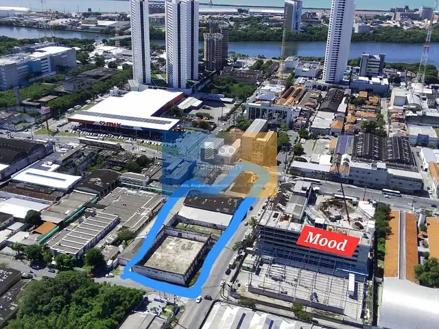 Terreno com 4315m², à venda, no bairro Santo Amaro em Recife
