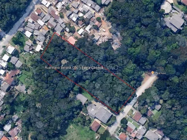 Terreno com 5m², à venda, no bairro Santa Cândida em Curitiba