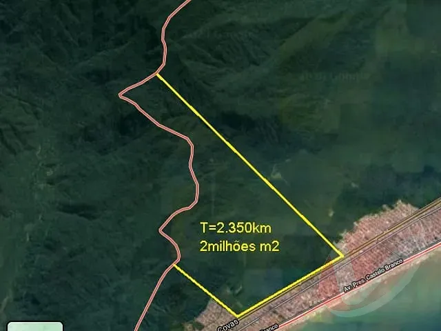 Terreno com 200000000m², à venda, no bairro Solemar em Praia Grande