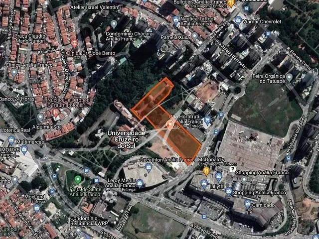 Terreno com 19070m², à venda ou para alugar, no bairro Jardim Anália Franco em São Paulo