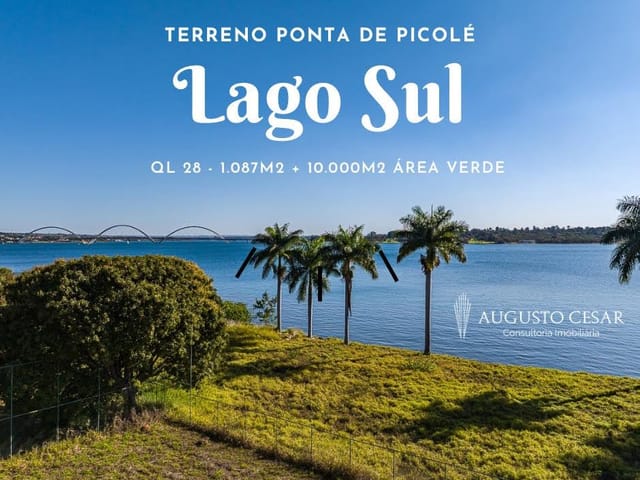 Foto do Terreno - TERRENO SHIS QL 28 LAGO SUL , Brasília, DF | Casa Moncaio