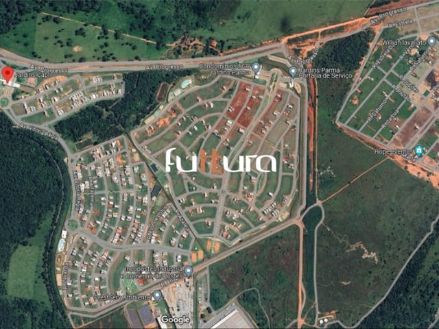 Lote / Terreno Residencial com 257m², à venda, no bairro Jardins Capri em Senador Canedo