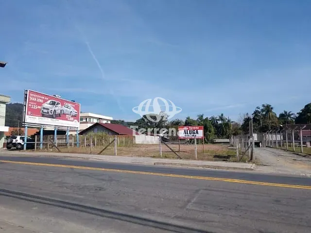 Terreno com 1000m², para alugar, no bairro Velha em Blumenau