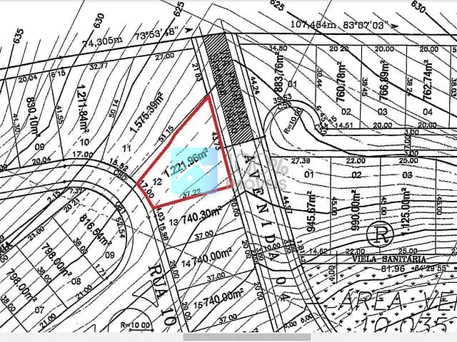 Terreno com 1222m², à venda, no bairro Urbanova em São José dos Campos