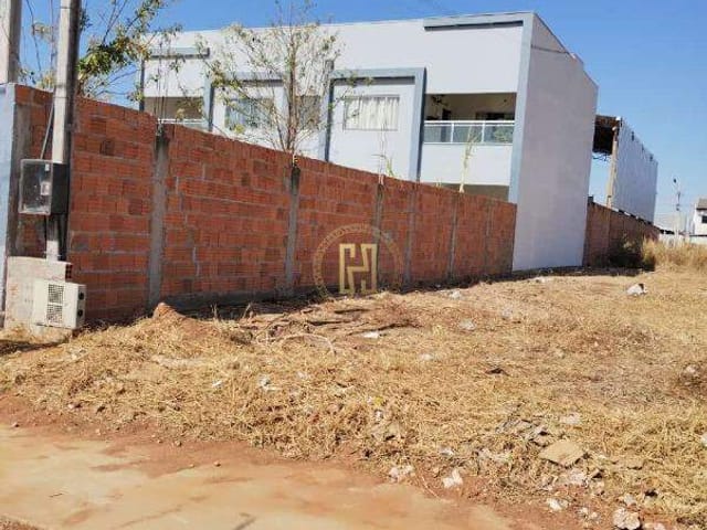 Terreno com 465m², à venda, no bairro Cidade Bela em Nova Mutum