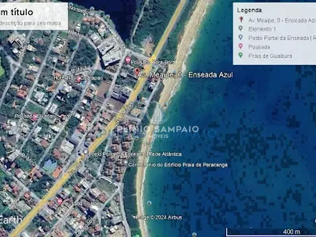 Terreno à venda, no bairro Enseada Azul em Guarapari