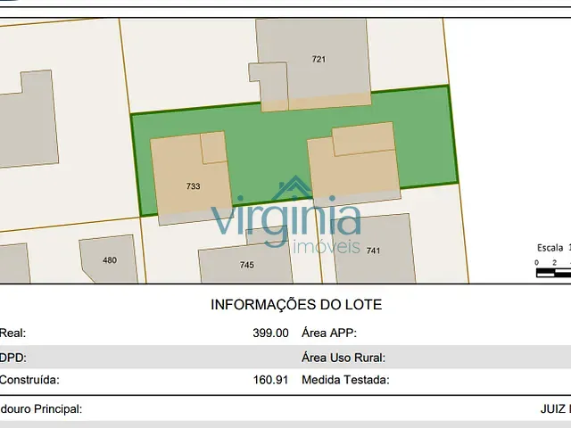 Terreno com 399m², à venda, no bairro Ideal em Novo Hamburgo