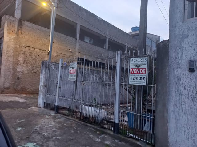 Foto do Terreno - Terreno à venda 5 x 25 com 125 metros  com casa  térrea antiga , nas proximidades de colégios e ponto final de ônibus , Jardim Iva, São Paulo, SP | Organização Imobiliária Açores