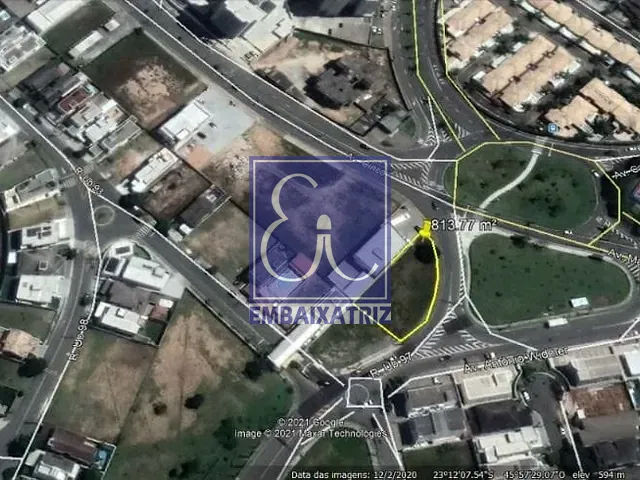 Terreno com 814m², à venda, no bairro Urbanova em São José dos Campos