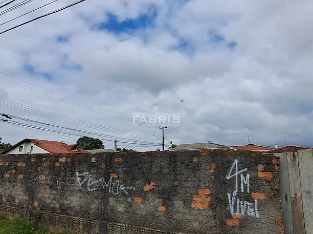 Terreno com 390m², para alugar, no bairro Ouro Verde em Campo Largo