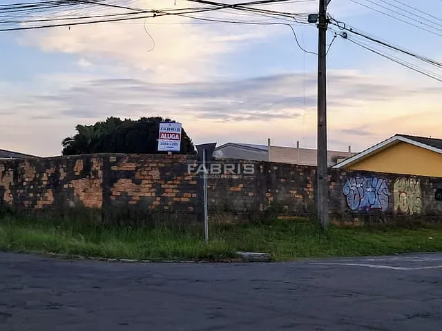 Terreno com 390m², para alugar, no bairro Ouro Verde em Campo Largo