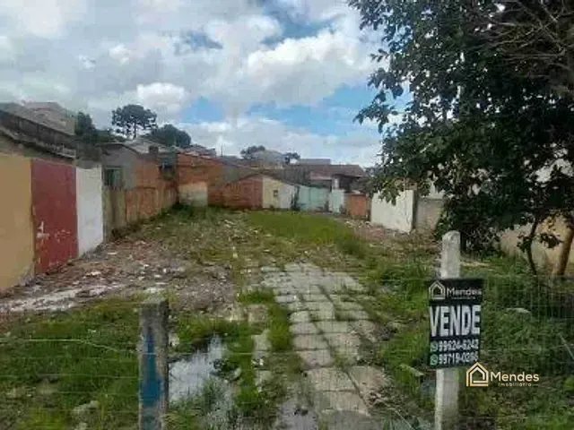 Terreno com 330m², à venda, no bairro Novo Mundo em Curitiba