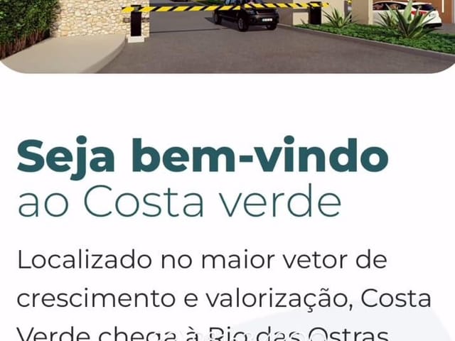Terreno com 420m², à venda, no bairro Village Rio das Ostras em Rio das Ostras