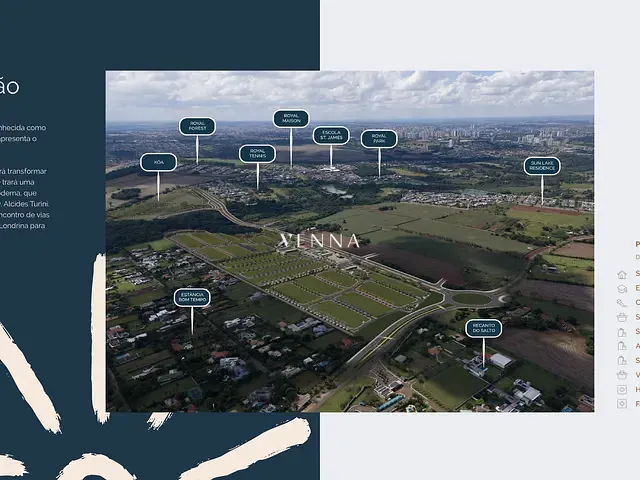 Terreno com 258m², à venda, no bairro Recanto do Salto em Londrina