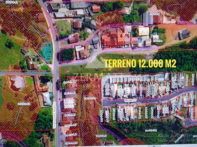 Terreno com 12000000m², à venda, no bairro Fidélis em Blumenau