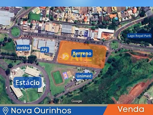 Terreno com 19000m², à venda, no bairro Nova Ourinhos em Ourinhos