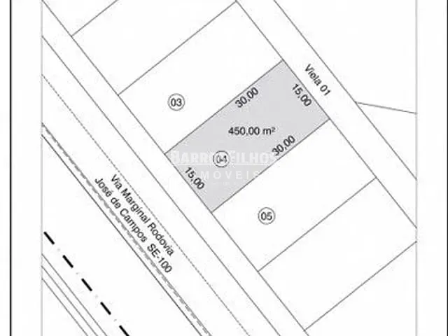Terreno com 450m², para alugar, no bairro Centro em Barra dos Coqueiros