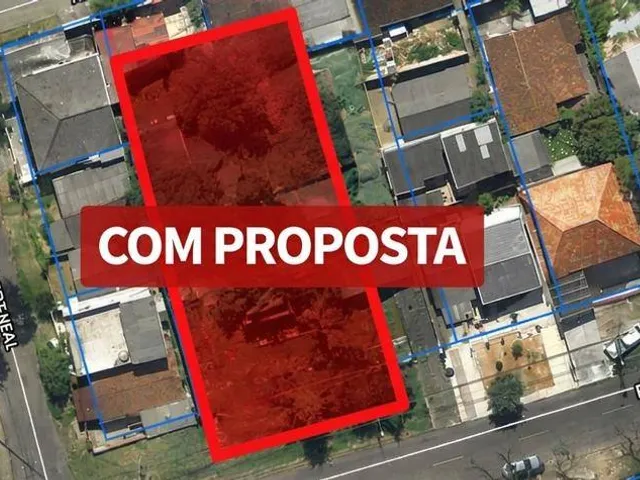 Terreno com 432m², à venda, no bairro Santa Quitéria em Curitiba