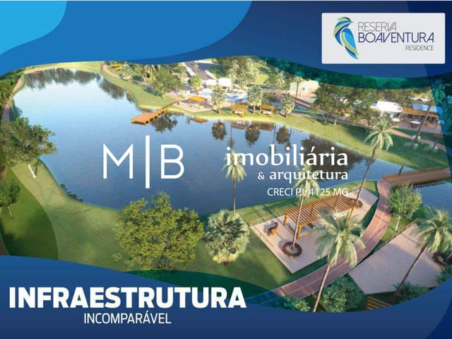 Terreno com 480m², à venda, no bairro COND RESERVA BOA VENTURA em CATAGUASES