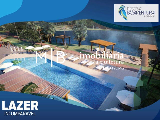 Terreno com 480m², à venda, no bairro COND RESERVA BOA VENTURA em CATAGUASES