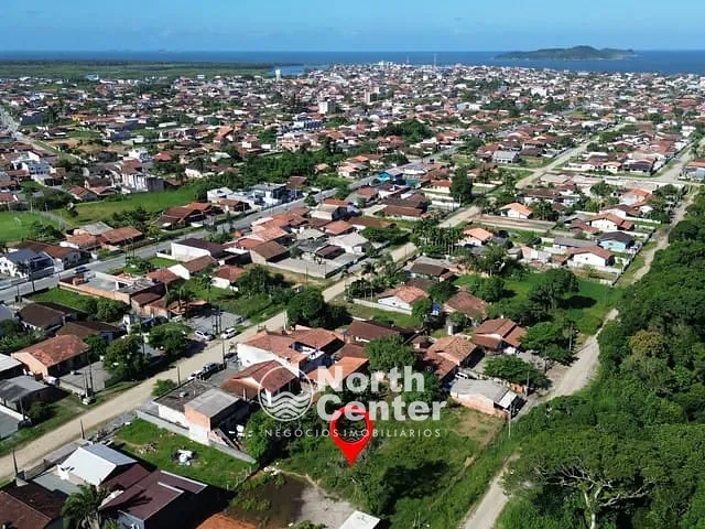 Terreno com 360m², à venda, no bairro Salinas em Balneário Barra do Sul