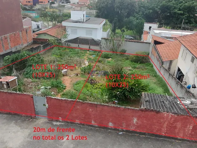 Terreno com 250m², à venda, no bairro Jardim das Indústrias em São José dos Campos