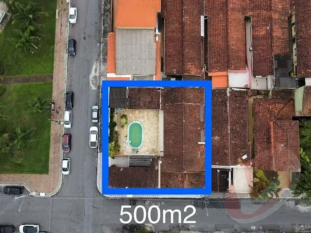 Terreno com 500m², à venda, no bairro Maracanã em Praia Grande