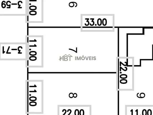 Terreno com 242m², à venda, no bairro Vila Engler em Bauru