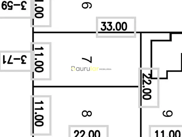 Terreno com 242m², à venda, no bairro Vila Engler em Bauru