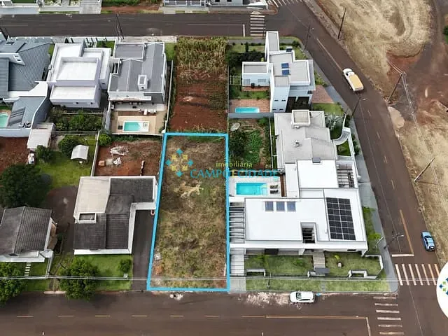 Terreno com 451m², à venda, no bairro VERDI em Chopinzinho