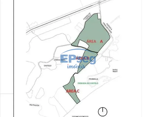 Terreno com 700m², à venda, no bairro Praia do Forte em Mata de São João