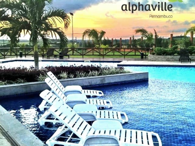 Foto do Terreno - Terreno no Alphaville Pernambuco 1 à venda, Jaboatão dos Guararapes, PE | Tânia Macêdo Imóveis